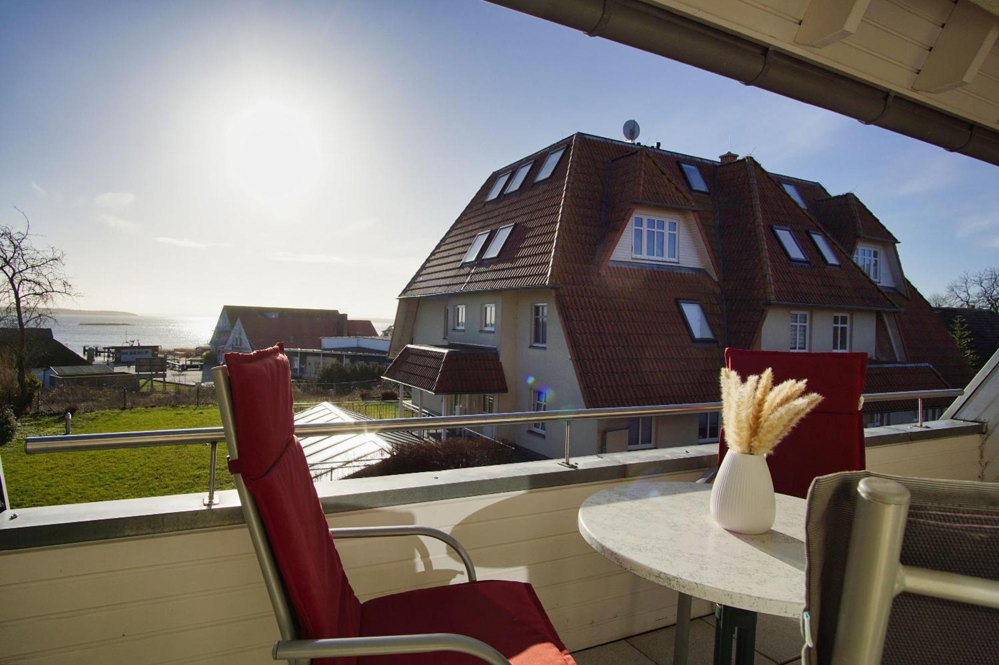 Hafenhaeuser Breege Fewo 05 - Balkon Экстерьер фото