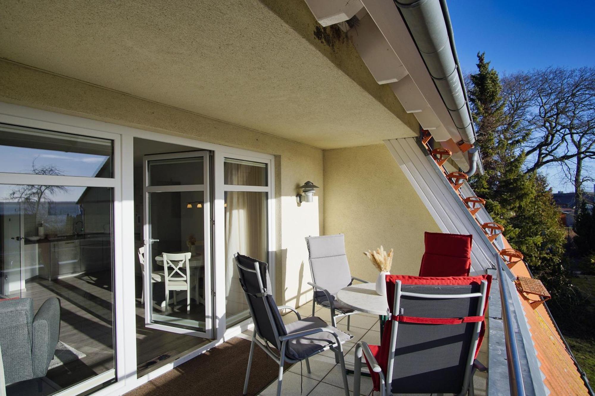 Hafenhaeuser Breege Fewo 05 - Balkon Экстерьер фото